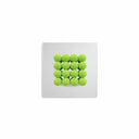 de homê Gomoku Ball Mirror Acrylic Ornament