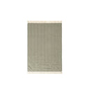 Striped Geometric Jacquard Knitted Throw Blanket