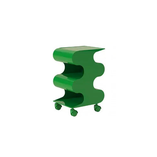 Modü Wavy Side Table Sculptural Storage Table