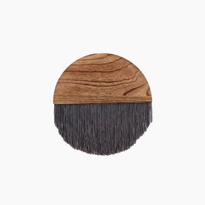 Semicircle Wooden Board Hand-Woven Macrame Tapestry