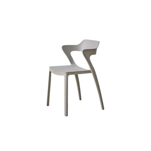 Mingdian One-Piece Recycled PP Dining Chair