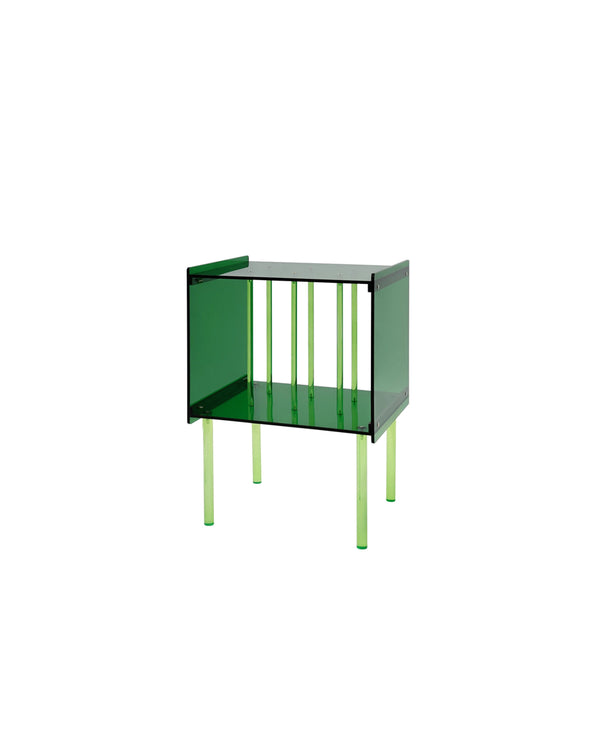 de homê Acrylic Vinyl Record Storage Side Table