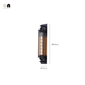 Retro Industrial Lantern Wall Lamp