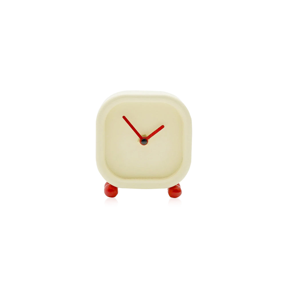 Minimalist Red Ball Desktop Clock