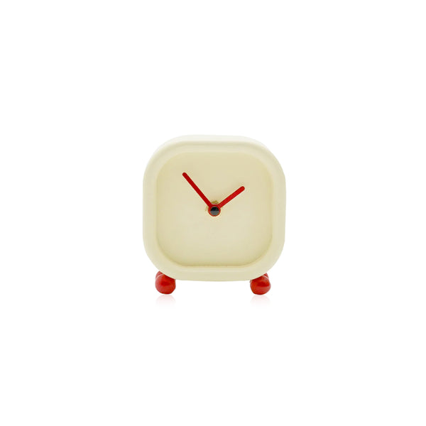 Minimalist Red Ball Desktop Clock