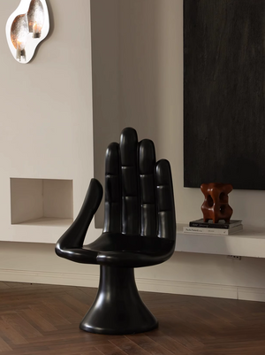 Hand Chair Sculptural Accent Chair