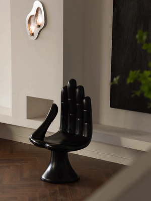 Hand Chair Sculptural Accent Chair