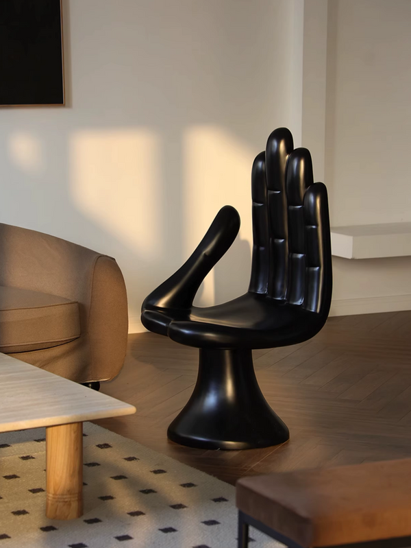 Hand Chair Sculptural Accent Chair