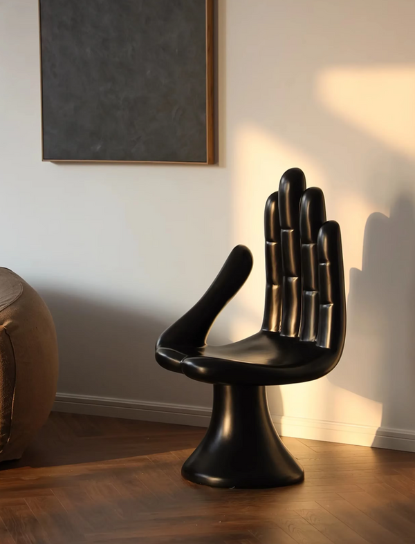Hand Chair Sculptural Accent Chair
