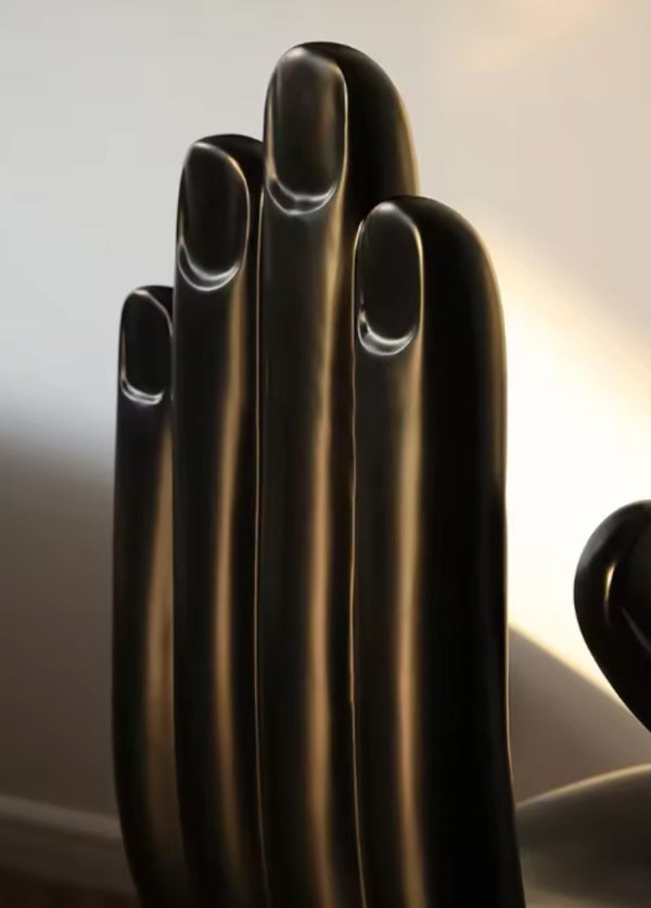 Hand Chair Sculptural Accent Chair