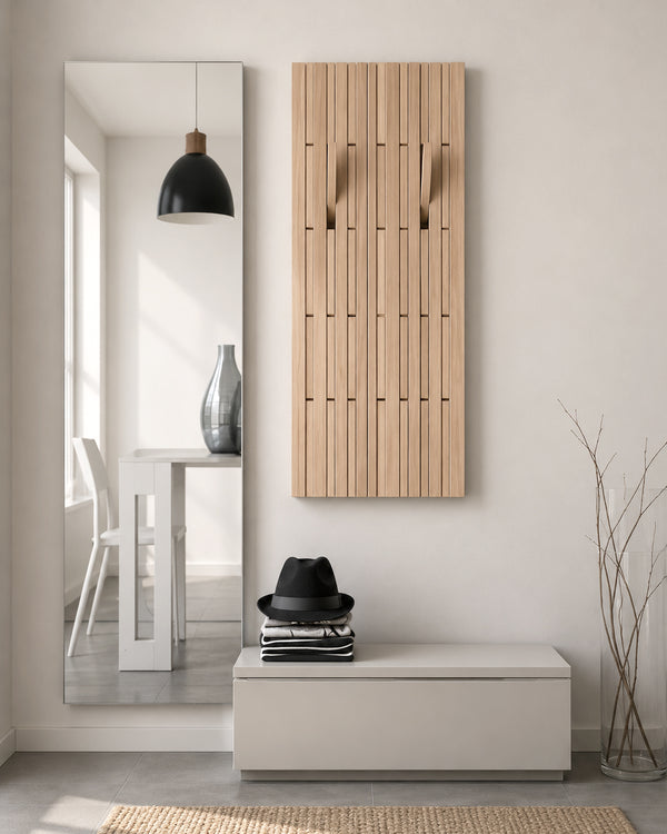 do-ma Japanese Slat Wood Wall Panel Hanger [Exclusive]