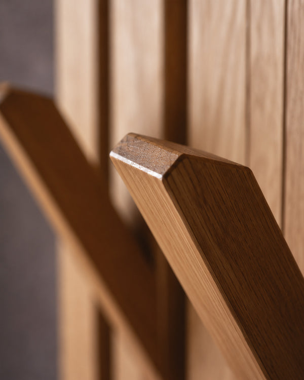 do-ma Japanese Slat Wood Wall Panel Hanger [Exclusive]