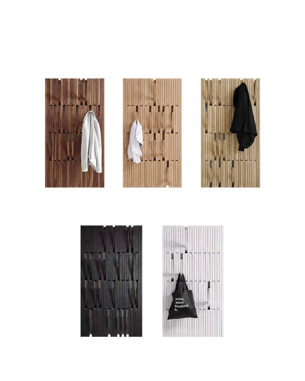 do-ma Japanese Slat Wood Wall Panel Hanger [Exclusive]