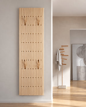 do-ma Japanese Slat Wood Wall Panel Hanger [Exclusive]