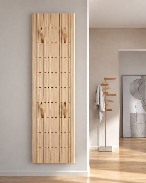 do-ma Japanese Slat Wood Wall Panel Hanger [Exclusive]