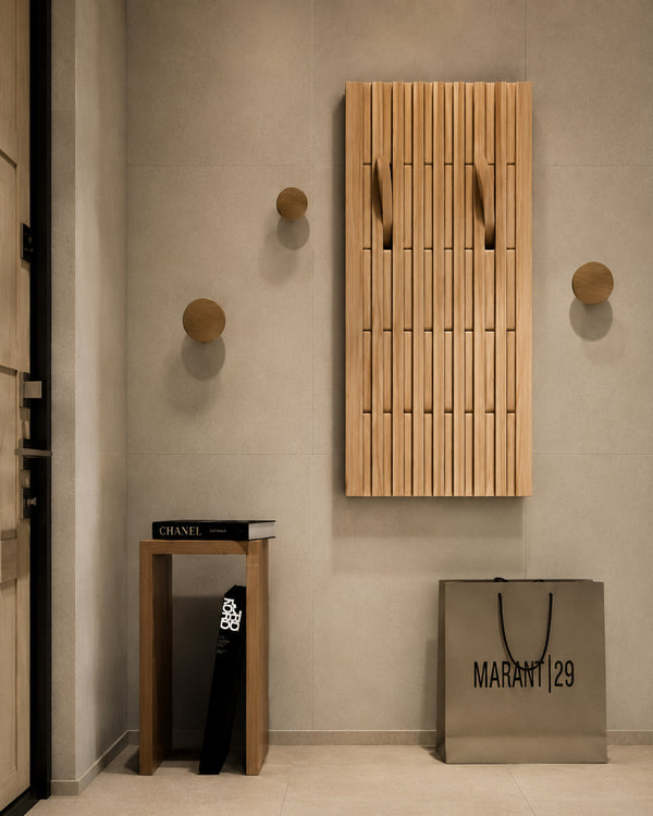 do-ma Japanese Slat Wood Wall Panel Hanger [Exclusive]