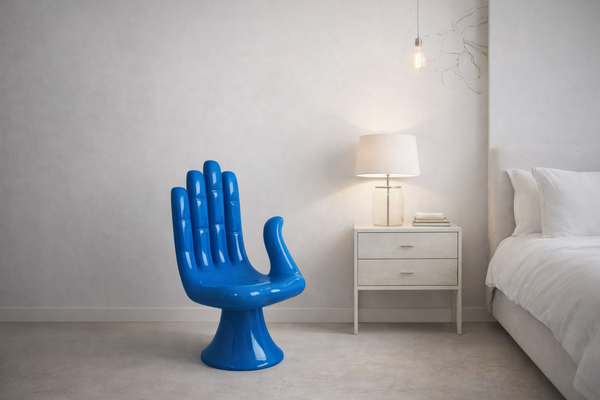 Hand Chair Sculptural Accent Chair