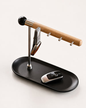 Epeius Home Stainless Steel Retro Ball Hook Bar Organizer