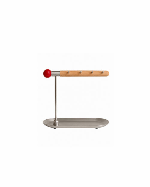 Epeius Home Stainless Steel Retro Ball Hook Bar Organizer
