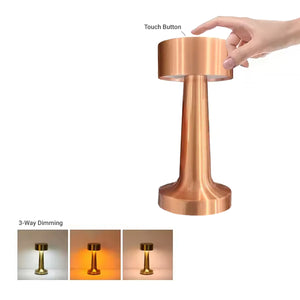 Nordichome Vintage Bar Cordless LED Dimmable Table Lamp