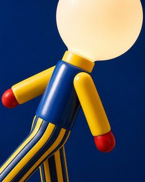 Dopamine Walking Figure Globe Table Lamp