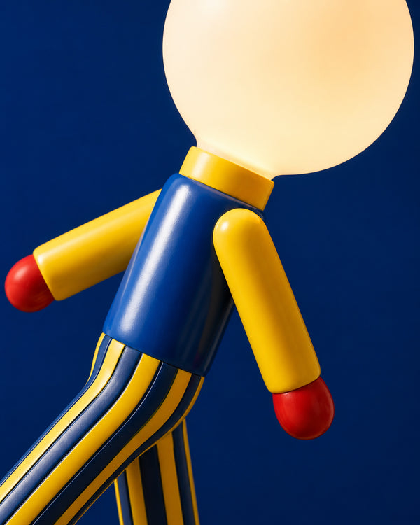 Dopamine Walking Figure Globe Table Lamp