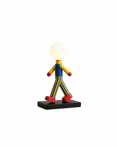 Dopamine Walking Figure Globe Table Lamp