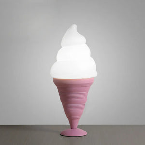 Lampe de table moderne en forme de cônes de glace
