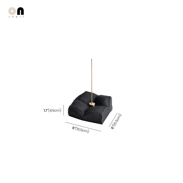 Ceramic Cushion Pillow Incense Holder