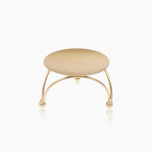 Kerzenhalter aus Eisenplatte