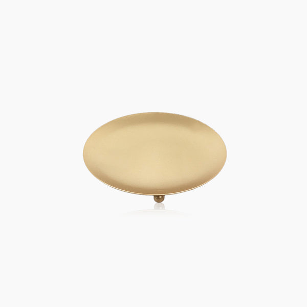 Kerzenhalter aus Eisenplatte