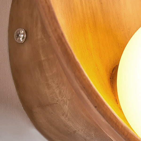 Yū Tokyo Oriental Style Dish Wall Fixture Lamp