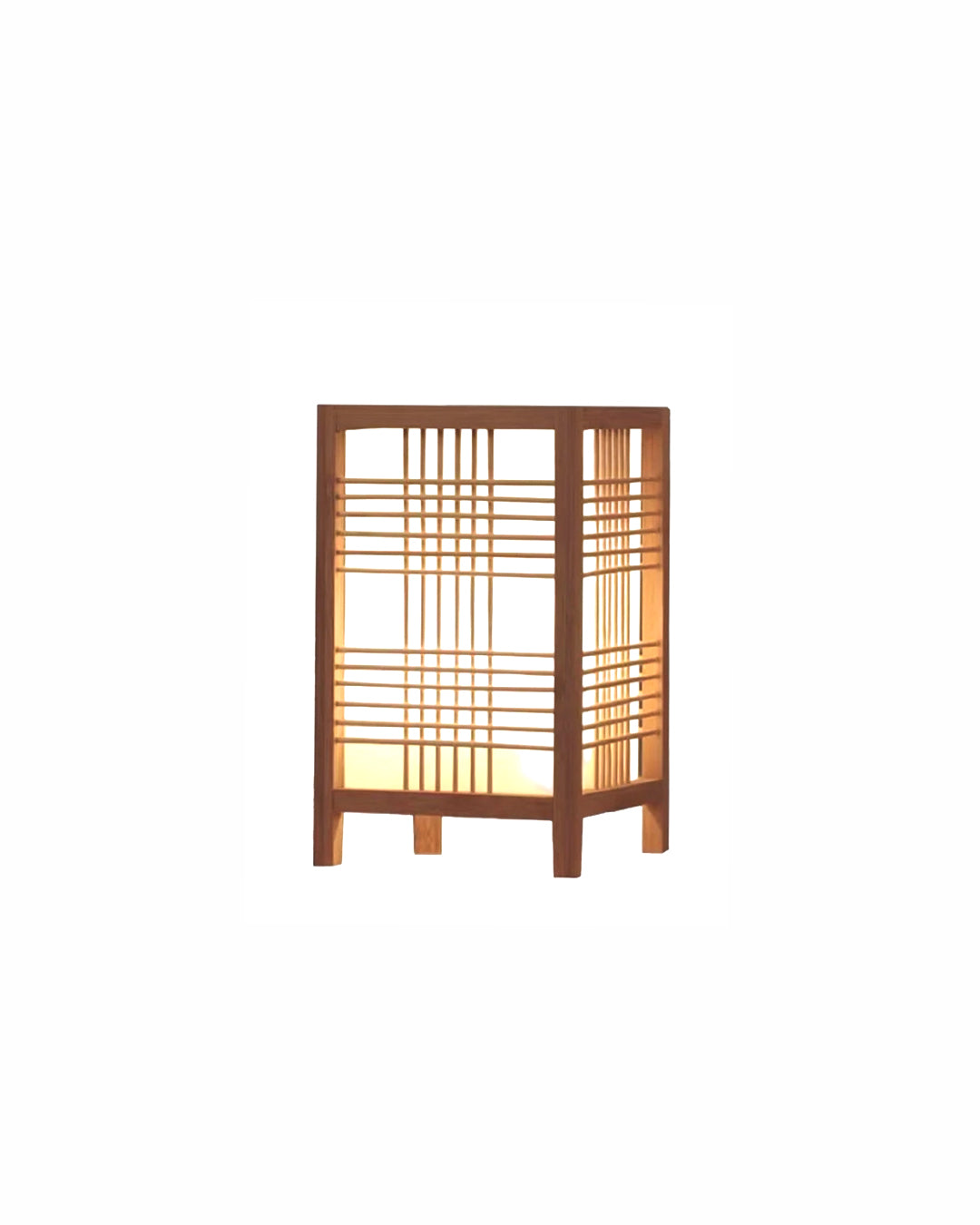 Yū Tokyo Bamboo Woven Japanese Table Lamp