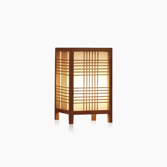 Bamboo Woven Japanese Style Table Lamp