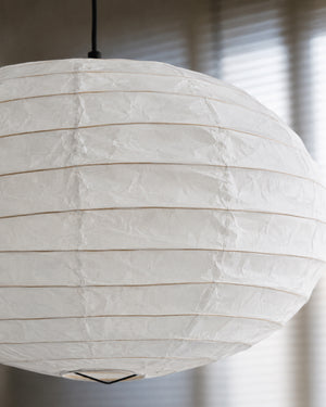 Yū Tokyo Japanese Wabi-Sabi Irregular Rice Paper Pendant Ceiling Lamp