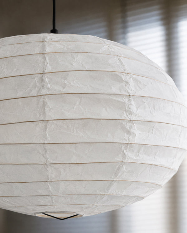 Yū Tokyo Japanese Wabi-Sabi Irregular Rice Paper Pendant Ceiling Lamp