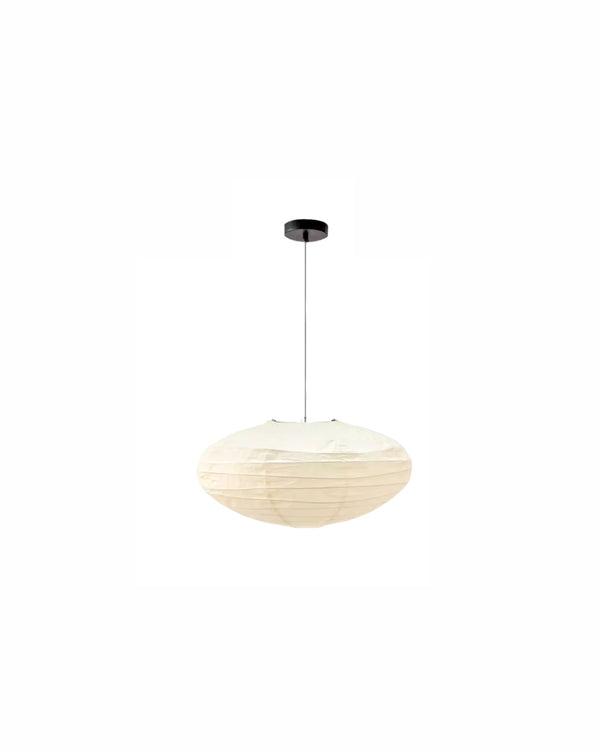 Yū Tokyo Japanese Wabi-Sabi Irregular Rice Paper Pendant Ceiling Lamp
