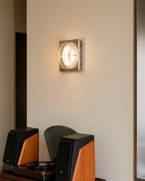 Nordichome Stainless Steel &amp; Acrylic Grid Wall Lamp