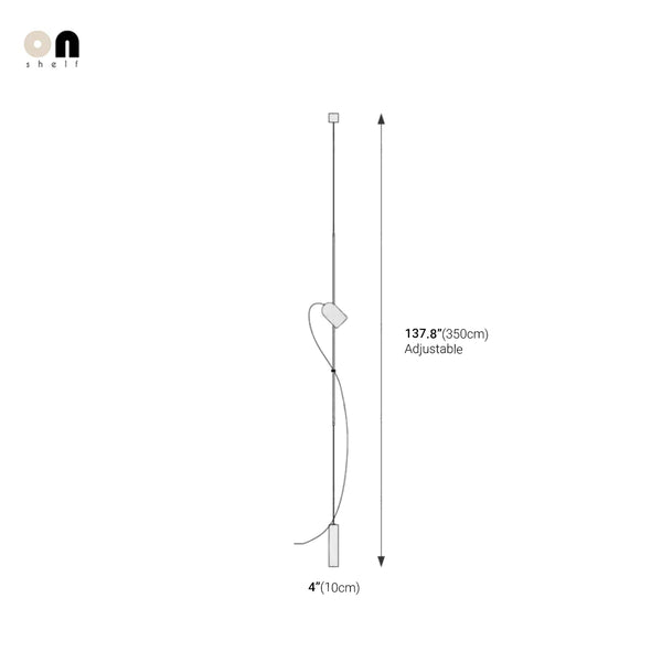 Nordic Spotlight Pendant Floor-to-Ceiling Lamp