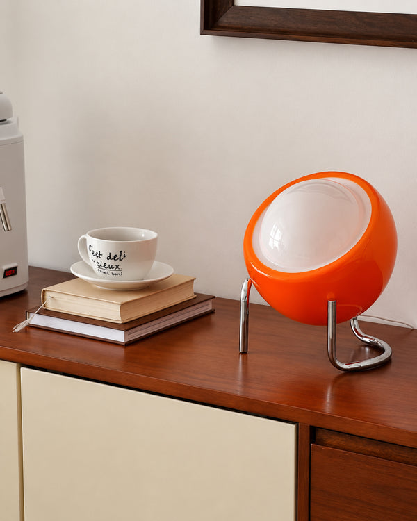 Bauhaus Retro Egg Ball Table Lamp