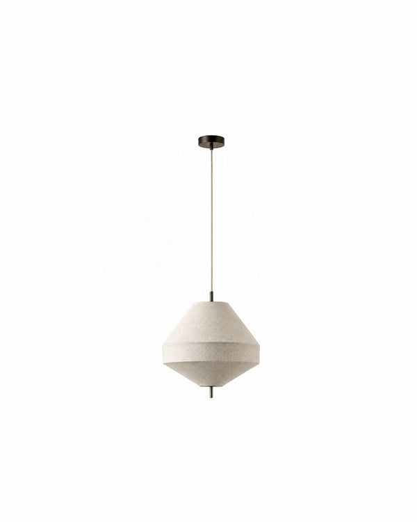 Yū Tokyo Japanese Linen Fabric Pendant Ceiling Light