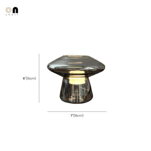 UFO Glass Mini Table Lamp