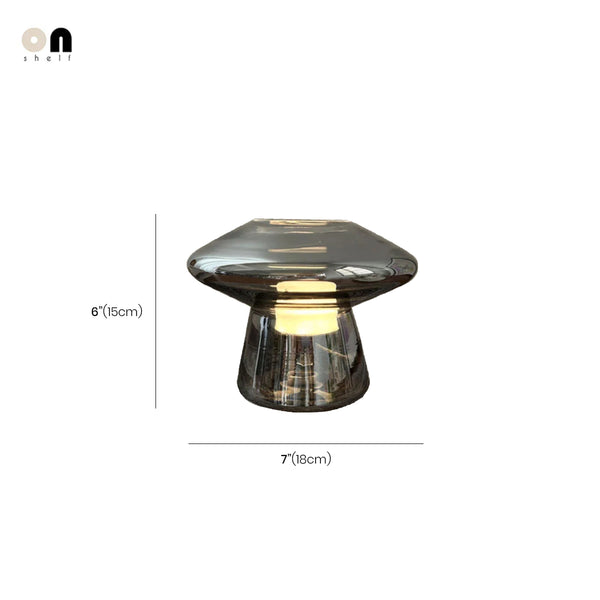 UFO Glass Mini Table Lamp