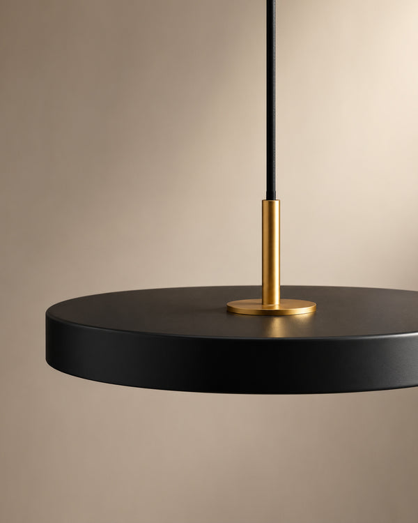 Carl Lighting Round Plate Remote Control Pendant Ceiling Light