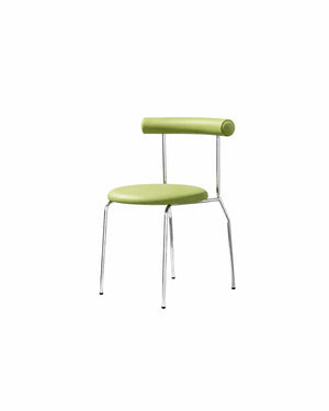 Nordic Minimalistic Low Profile Metal Frame Chair