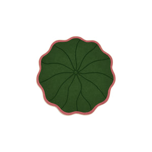 MokoMoko Lotus Leaves Round Rug