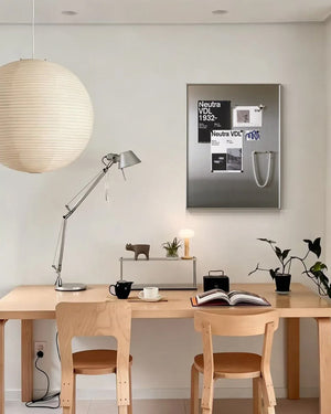 Studio Lima Bauhaus Magnetic Steel Display Board