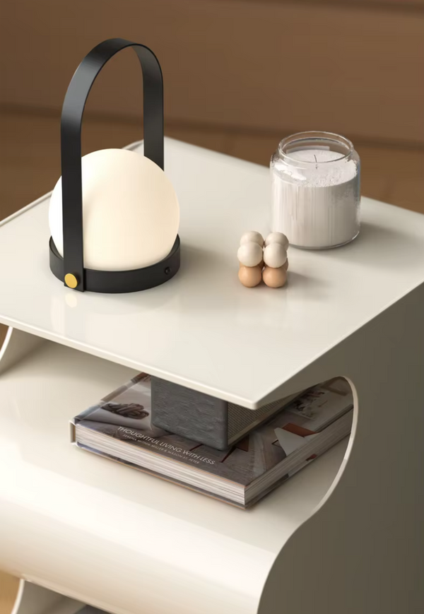 Modü Wavy Side Table Sculptural Storage Table