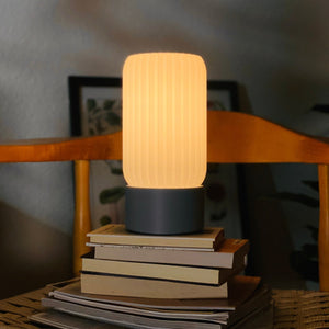 Terra Labs Milk Shade Barrel Table Lamp