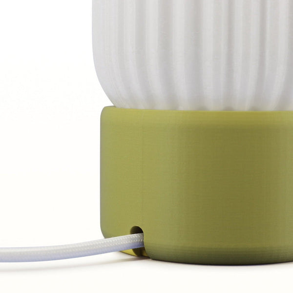 Terra Labs Milk Shade Barrel Table Lamp